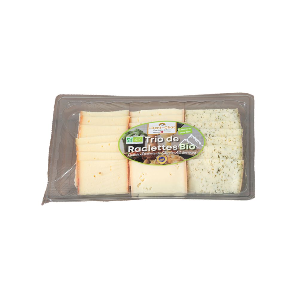 Raclette 3 Saveurs en Tranches Bio