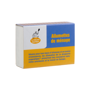 Boîte d'Allumettes Cuisine et Ménage x 100