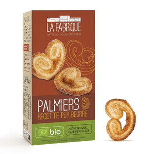 Palmiers au beurre bio