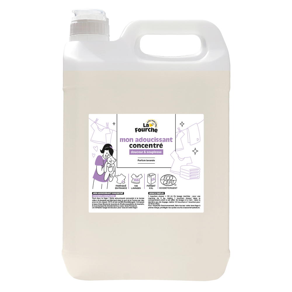 Adoucissant à la lavande certifié Ecodétergent - 5L