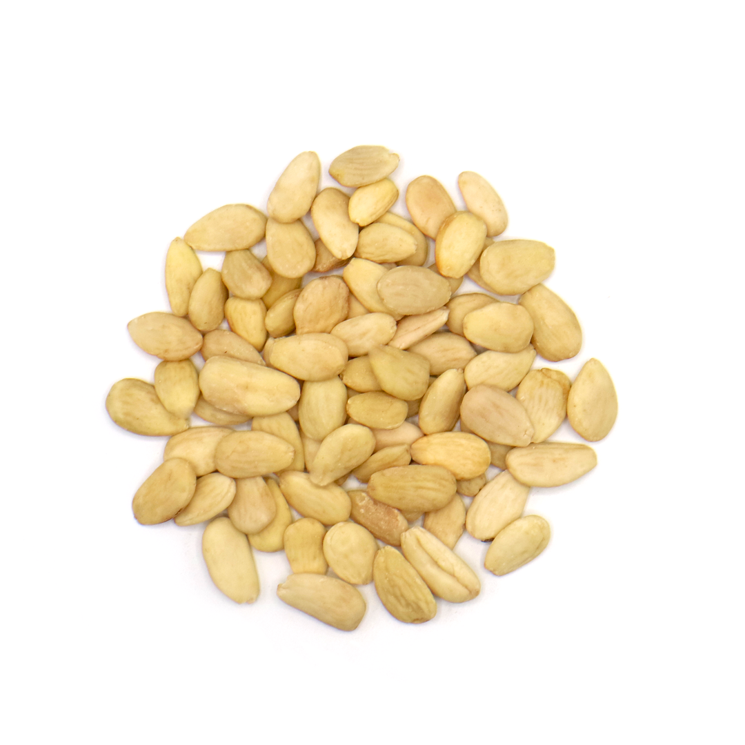 Amandes blanches mondées bio en sachet kraft - 500g
