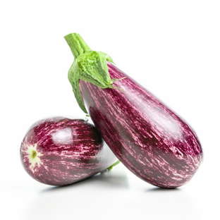 Aubergine graffiti bio origine France