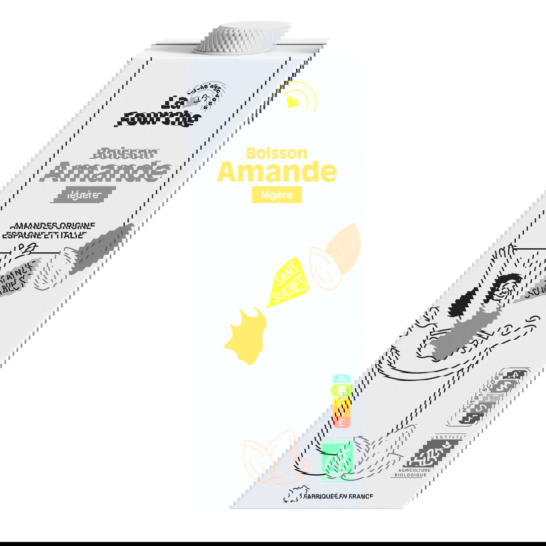 Boisson Amande Légère Bio