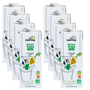 Boisson Soja Bio - 8x1L