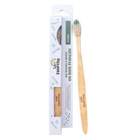 Brosse à dents en bois français souple