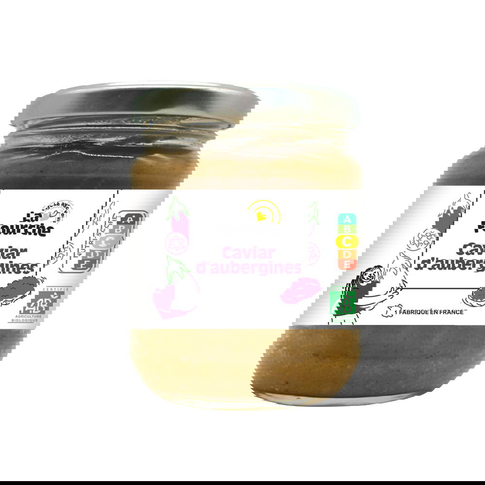 Caviar d'aubergine bio