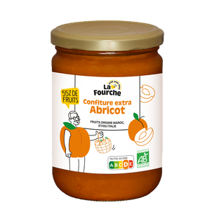 Confiture Extra D'Abricot Bio