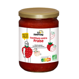 Confiture Extra De Fraise Bio