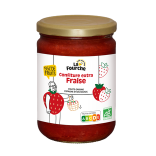 Confiture Extra De Fraise Bio