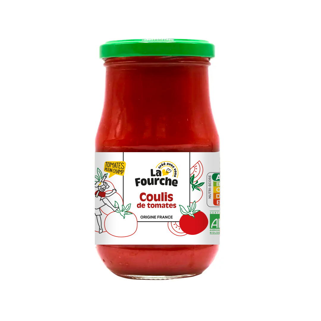 Coulis de tomates bio