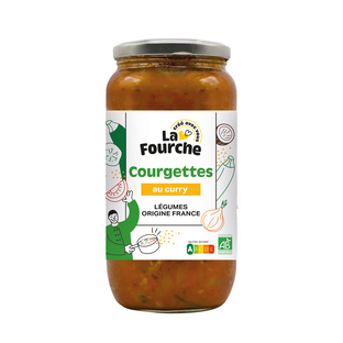 Courgettes Bio au Curry