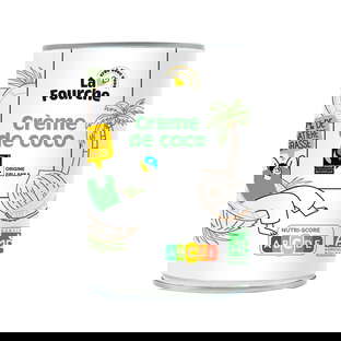 Crème de Coco (22% de M.G.) Bio et Equitable