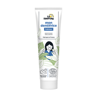 Dentifrice Fraicheur Certifié Cosmos Organic Sans Fluor