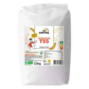 Farine de blé T55 Bio