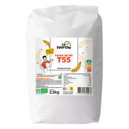 Farine de blé T55 Bio