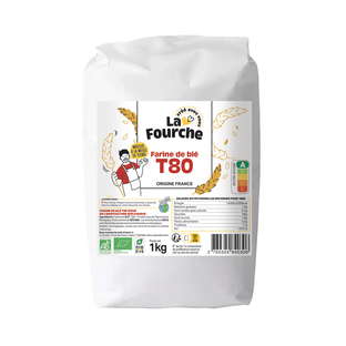 Farine de blé T80 Bio