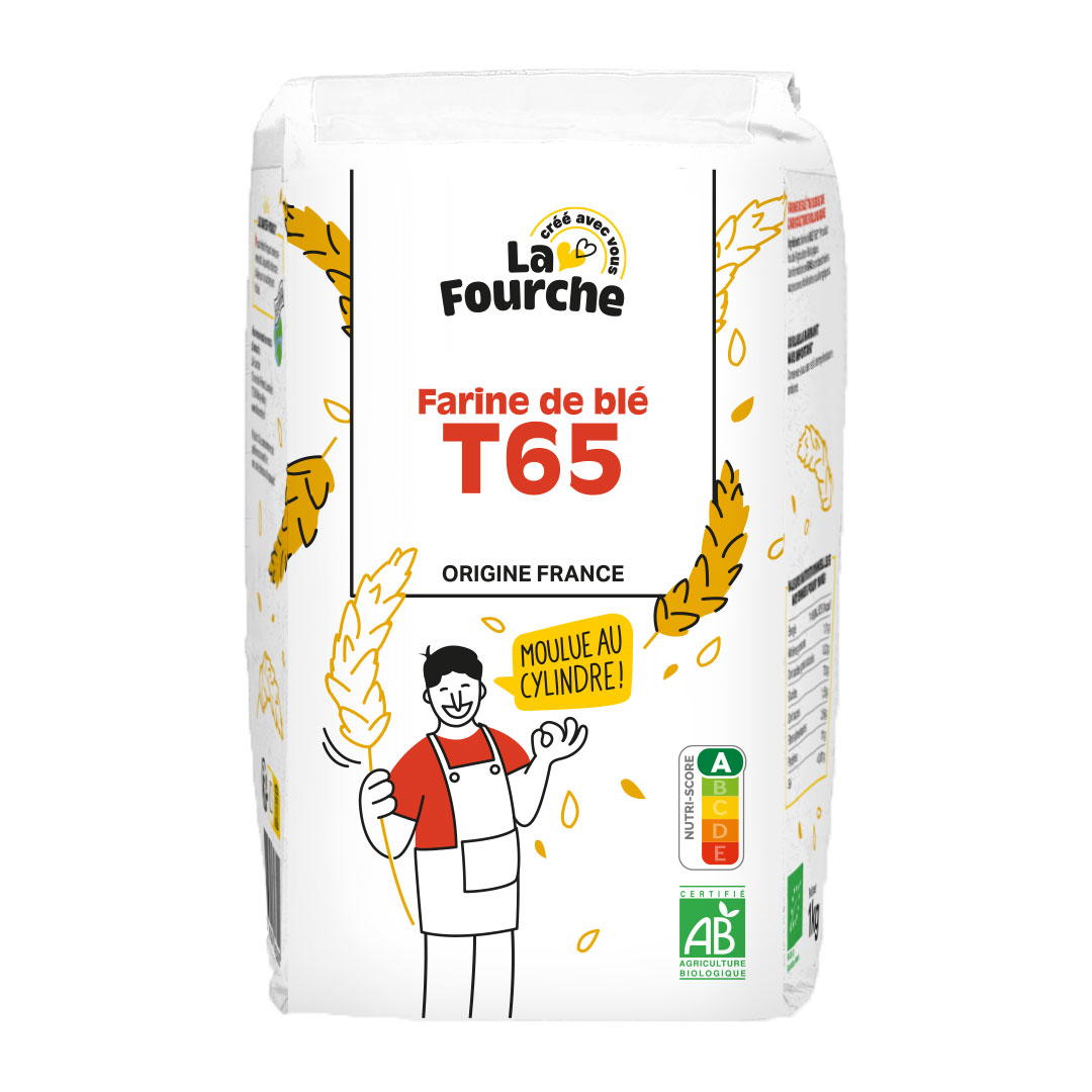 Farine De Blé T65 Bio