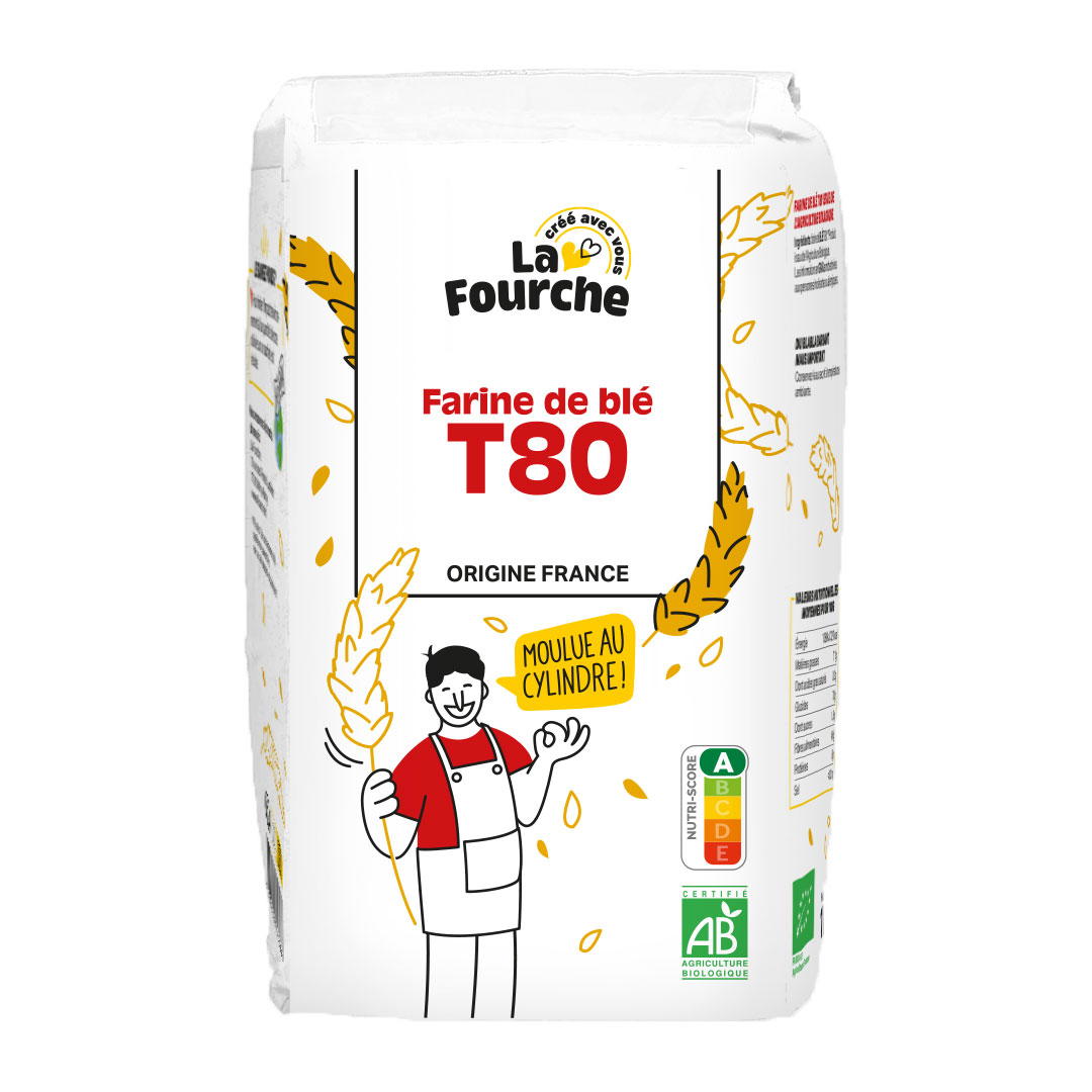 Farine De Blé T80 Bio