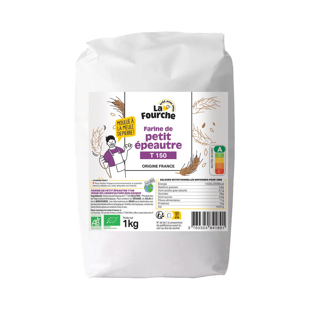 Farine de Petit Epeautre T150 Bio