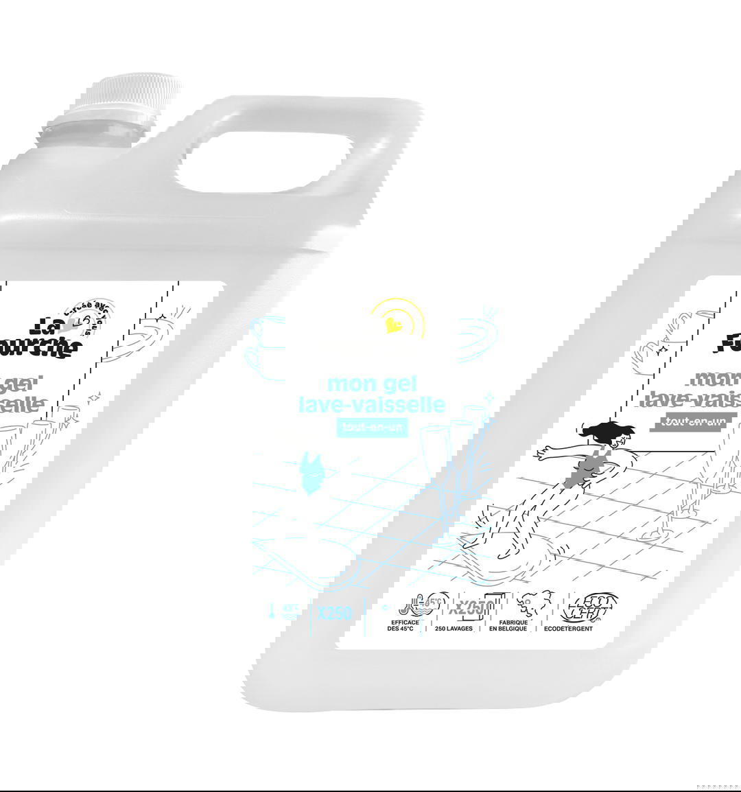 Gel lave-vaisselle certifié Ecodétergent - 5L
