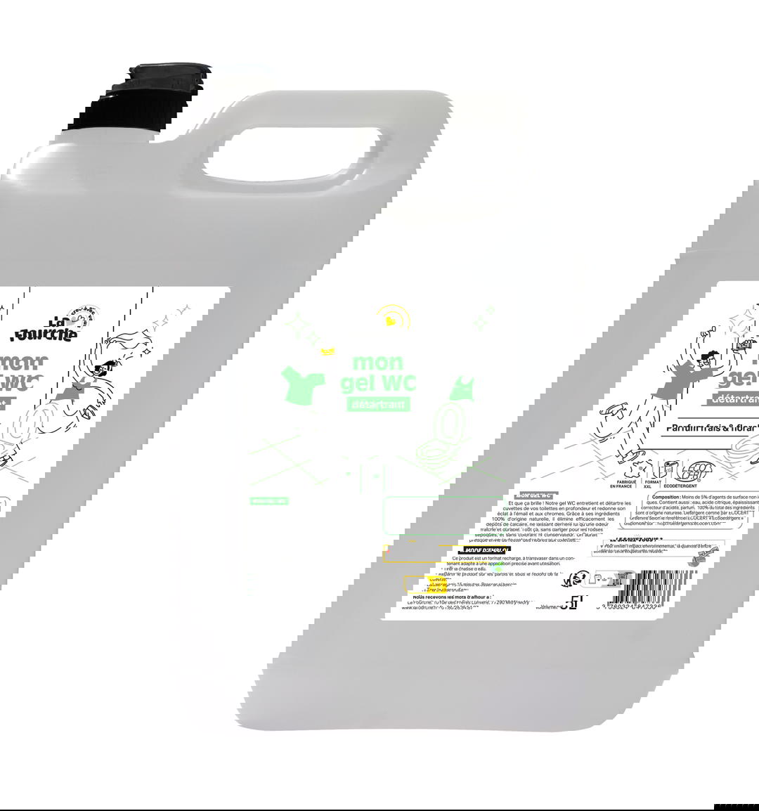 Gel WC Certifié Ecodétergent