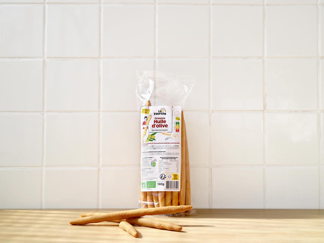 Gressins A l'Huile d'Olive Bio