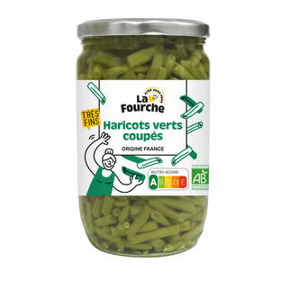 Haricots Verts Coupés Très Fins Bio