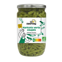 Haricots verts coupés très fins bio