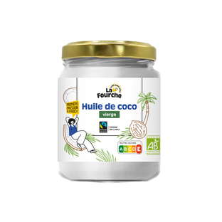Huile de coco vierge bio et équitable