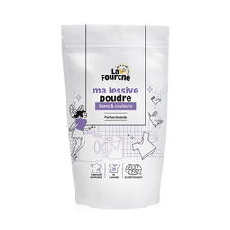 Lessive en Poudre Blanc & Couleurs Certifiée Ecodétergent
