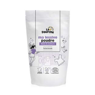 Lessive en Poudre Blanc & Couleurs Certifiée Ecodétergent