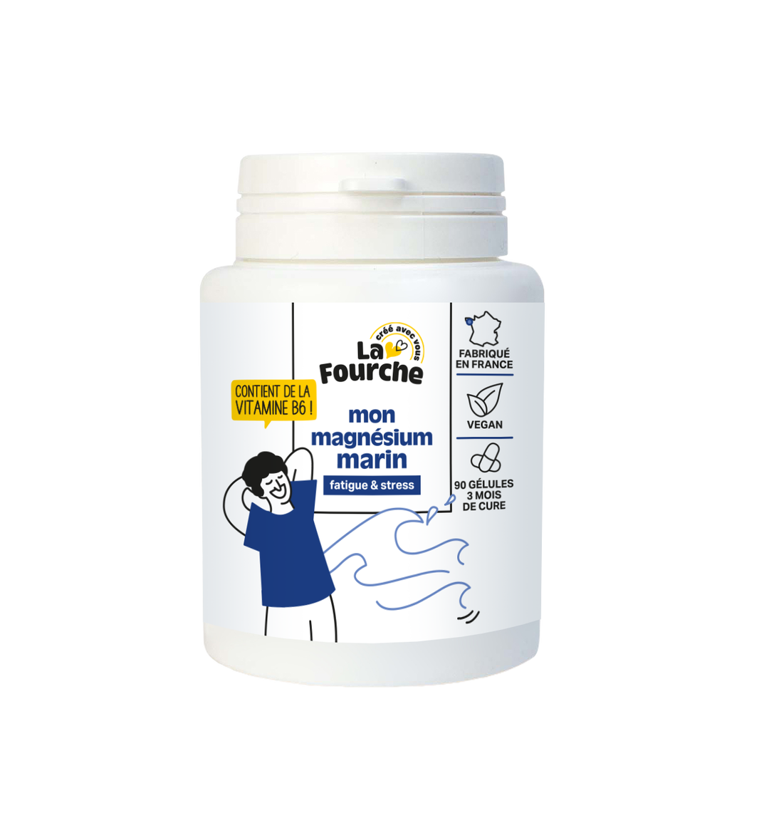 Magnésium + B6 - fatigue et stress x 90