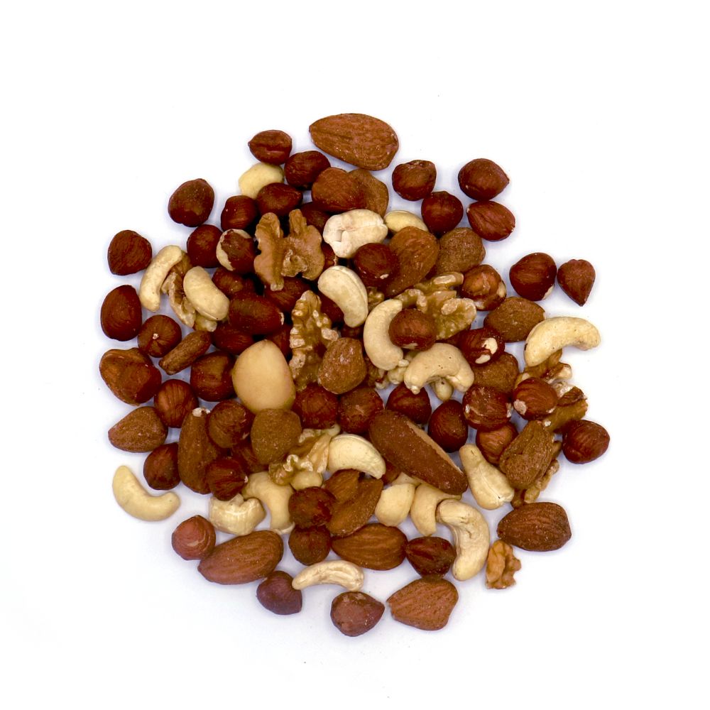 Mélange de fruits à coque bio en sachet kraft