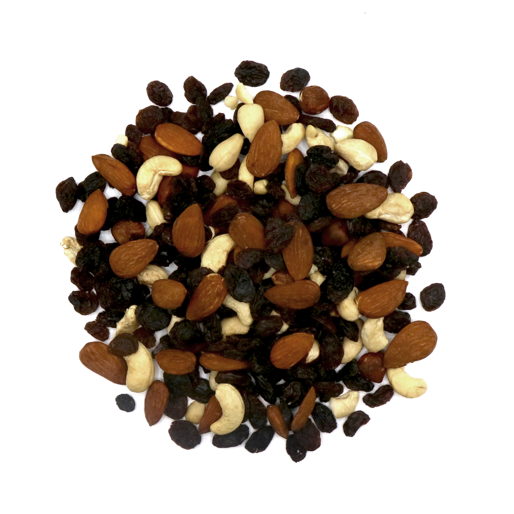 Mélange etudiant amande bio en sachet kraft - 500g