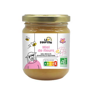 Miel de fleurs origine France bio