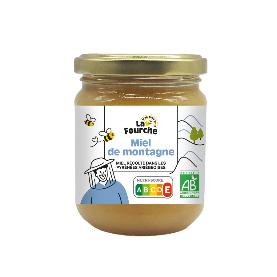 Miel de Montagne Origine France Bio