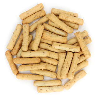 Mini gressins sésame bio en sachet kraft