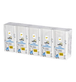 Mouchoirs 3 plis Papier 100% Recyclé x 10