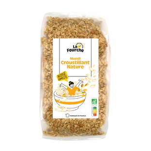 Muesli croustillant nature bio