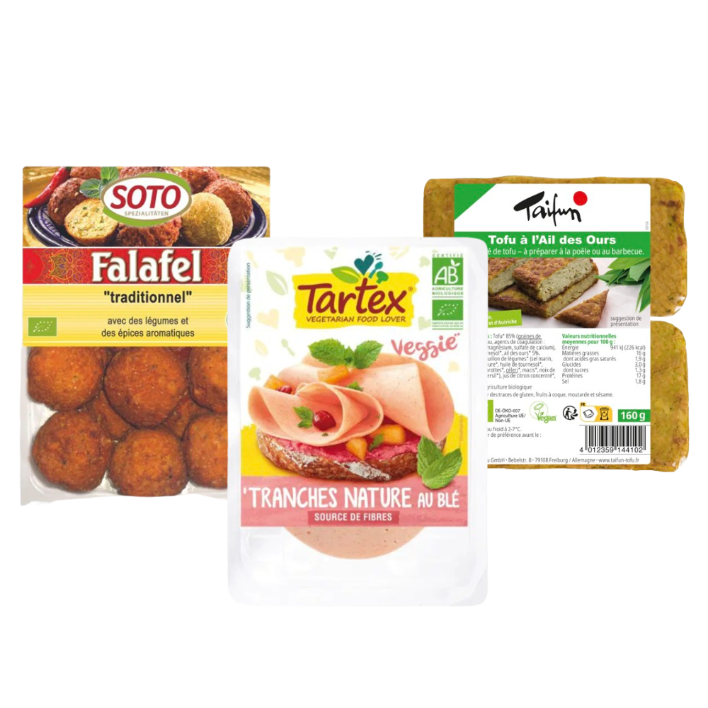 Panier alternatives végés bio