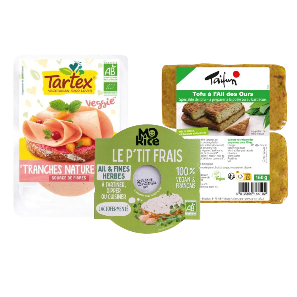 Panier alternatives végés bio