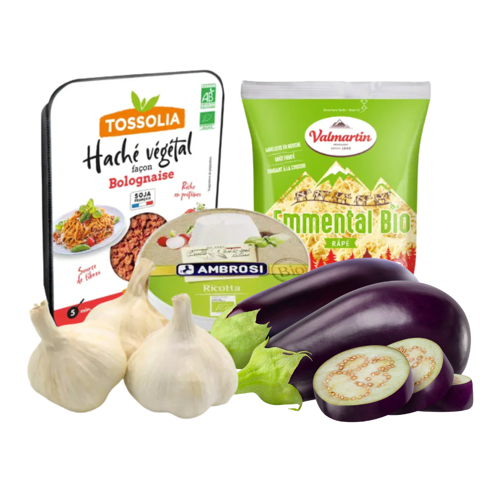 Panier moussaka végé bio