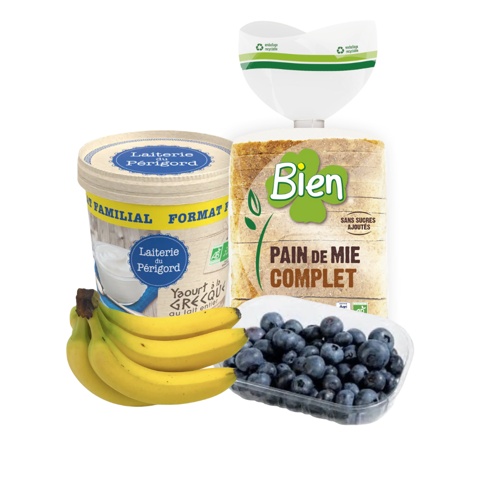 Panier petit dej bio