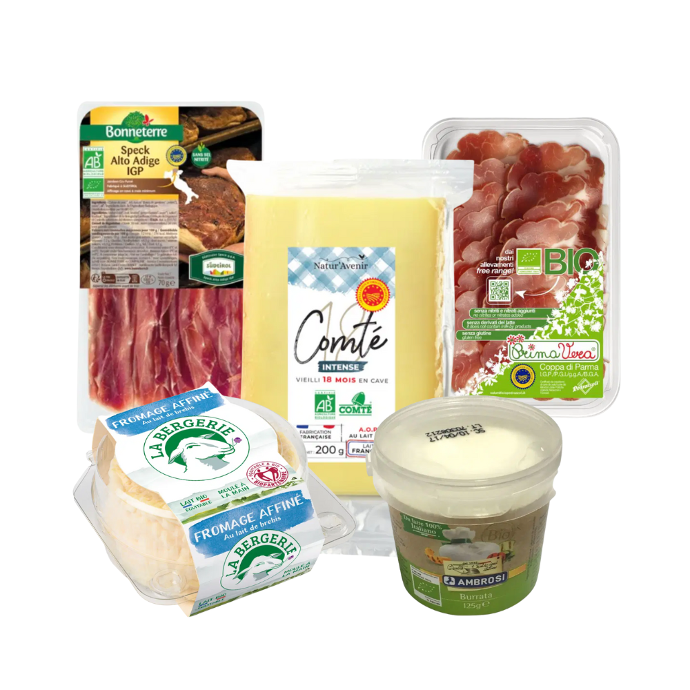 Panier planche mixte apéro bio