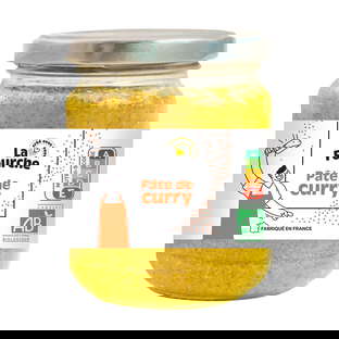 Pâte de curry jaune bio