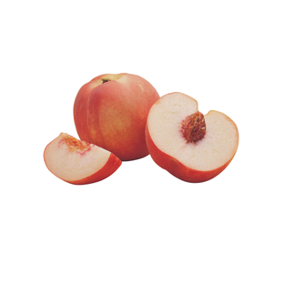 Pêches blanches bio origine France