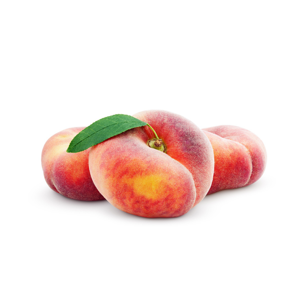 Pêches plates bio origine Espagne
