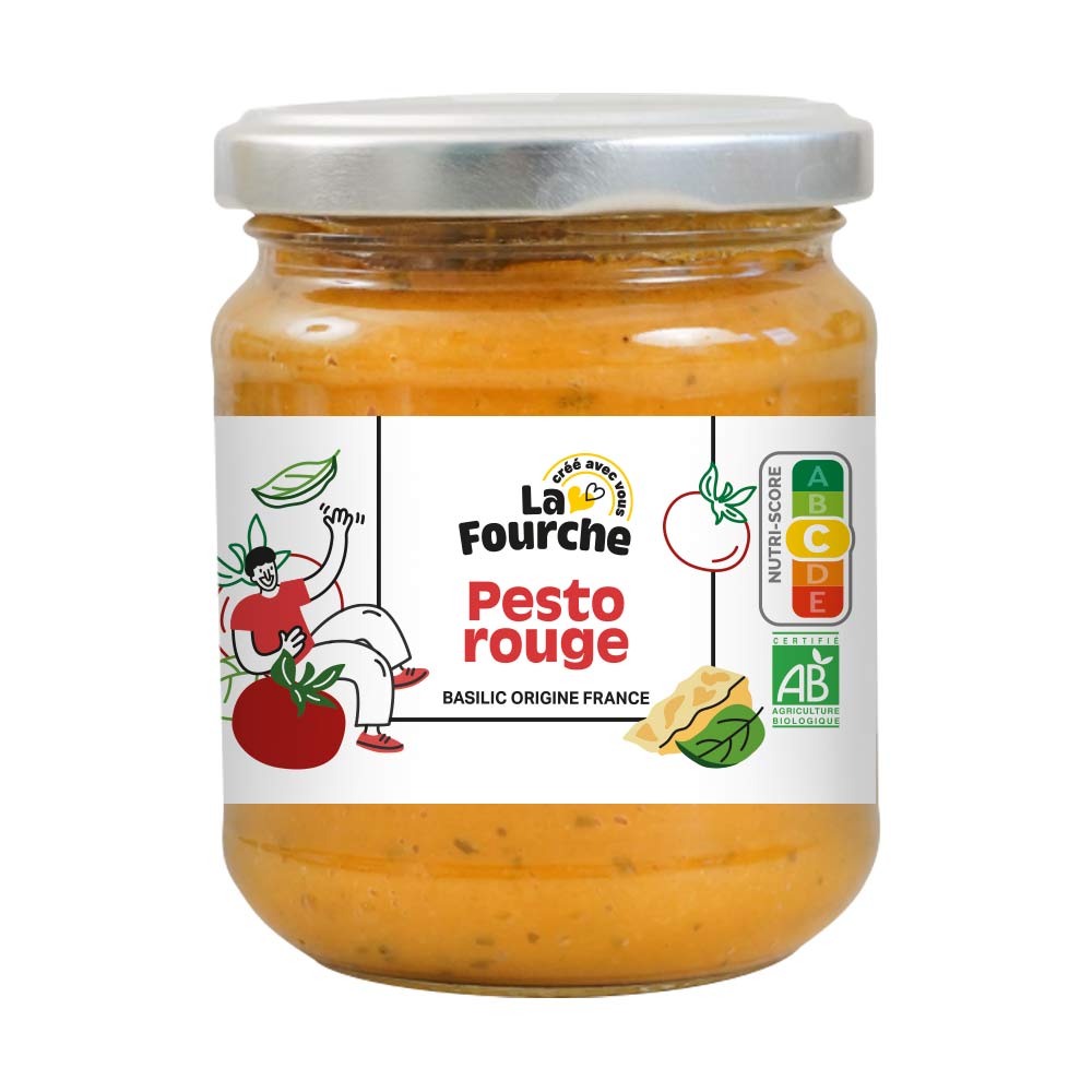 Pesto rouge bio