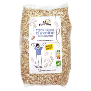 Petits Flocons D'Avoine Sans Gluten Bio