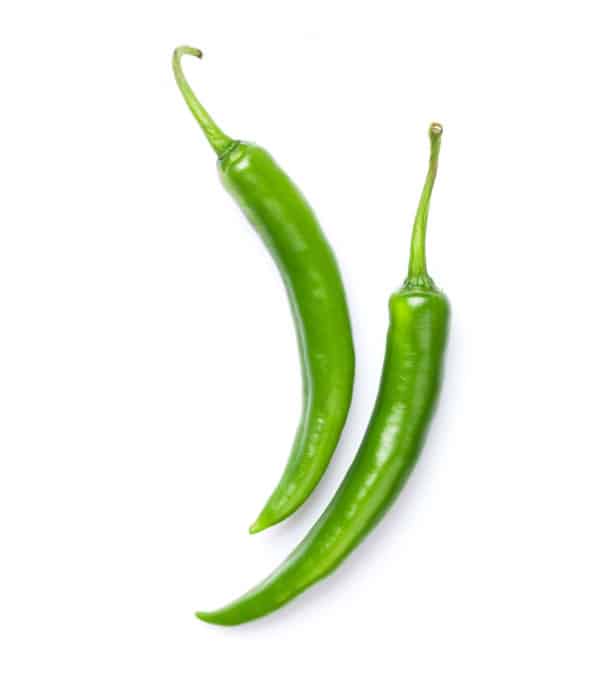 Piment vert bio origine France